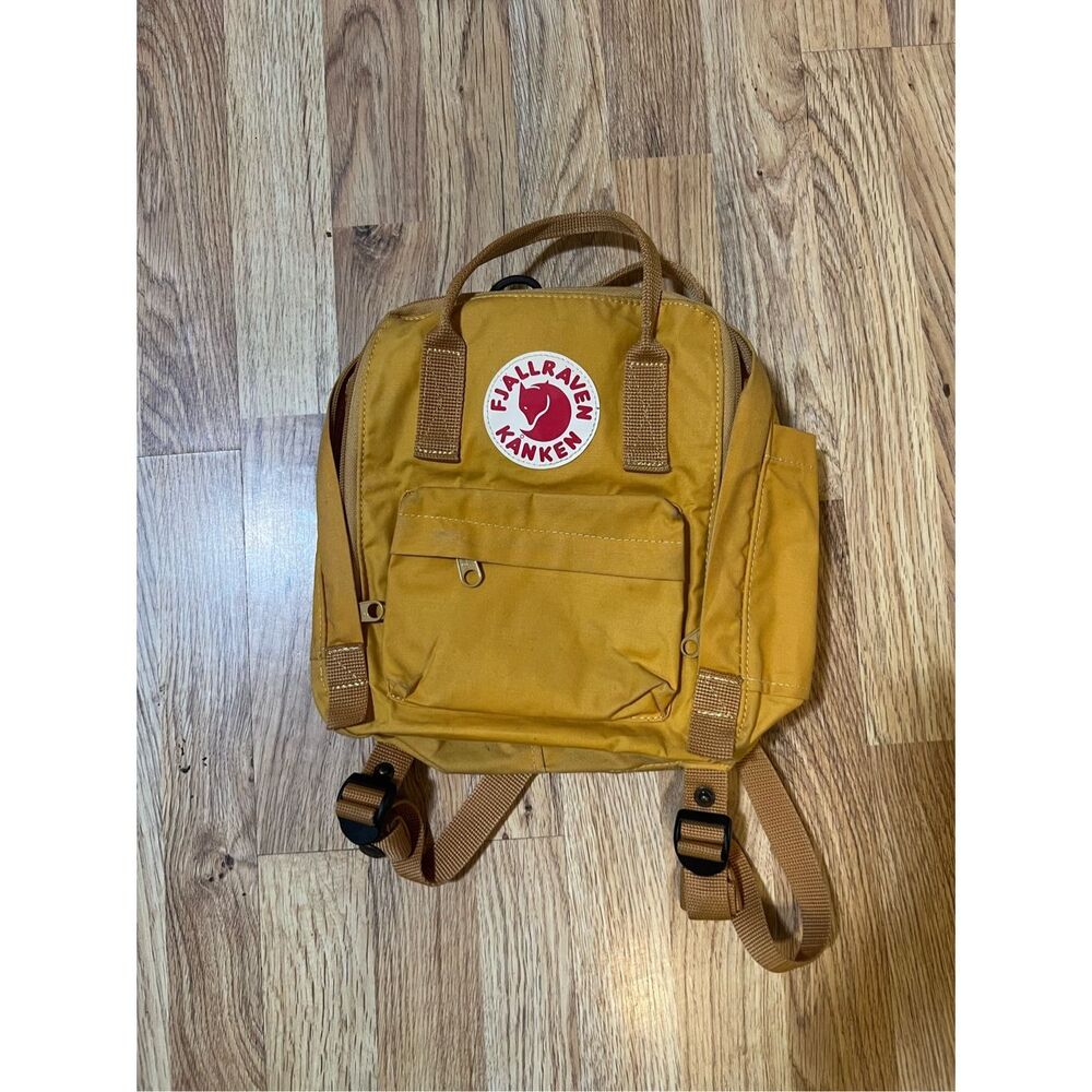 Fjallraven G-1000 Unisex Mini Tote Backpack Tablet Case Canary Yellow